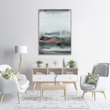 Постер на холсте Edges of the morning sun 75X105 CM