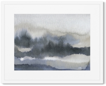 Постер в раме Forest after the rain 52X42 CM