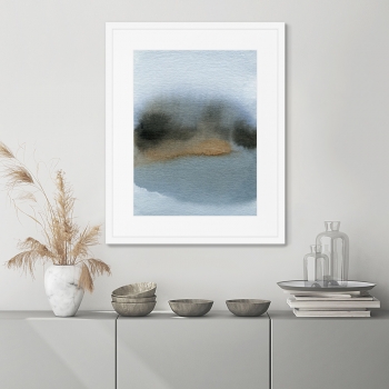Постер в раме Lakeside late evening 42X52 CM