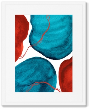 Тетраптих Forms and colors 42X52 / 42X52 / 42X52 / 42X52 CM