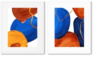 Диптих Forms and colors 42X52 / 42X52 CM