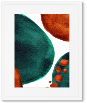 Набор из двух постеров Forms and colors 42X52 / 42X52 CM