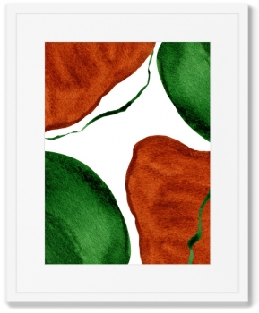 Набор из двух постеров Forms and colors 42X52 / 42X52 CM
