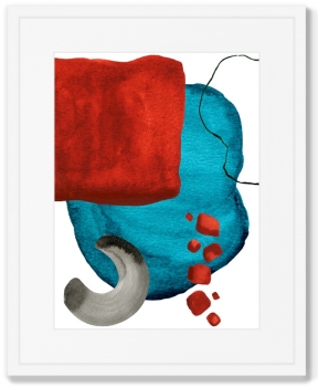 Набор из двух постеров Forms and colors 42X52 / 42X52 CM