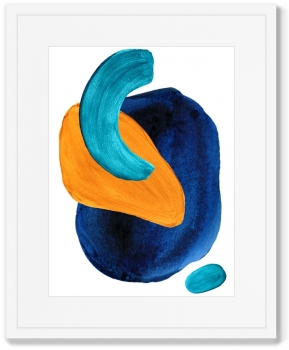 Набор из двух постеров Forms and colors 42X52 / 42X52 CM