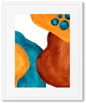 Набор из двух постеров Forms and colors 42X52 / 42X52 CM