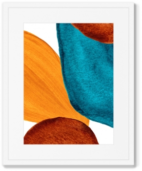 Набор из двух постеров Forms and colors 42X52 / 42X52 CM