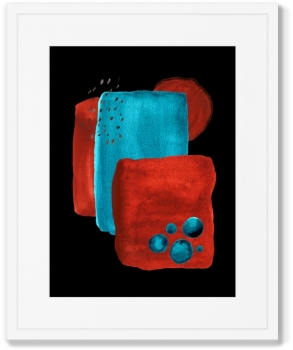 Набор из двух постеров Forms and colors 42X52 / 42X52 CM