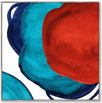 Постер на холсте Forms and colors 105X105 CM