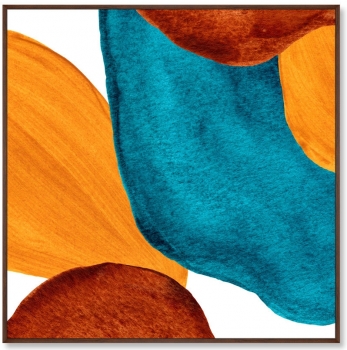 Постер на холсте Forms and colors 105X105 CM