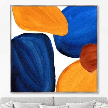 Постер на холсте Forms and colors 105X105 CM