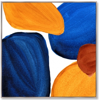 Постер на холсте Forms and colors 105X105 CM