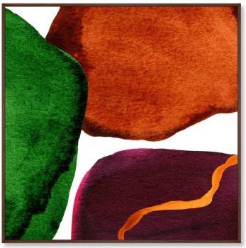 Постер на холсте Forms and colors 105X105 CM