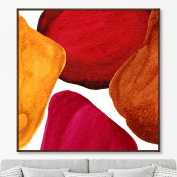 Постер на холсте Forms and colors 105X105 CM