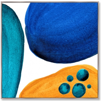 Постер на холсте Forms and colors 105X105 CM