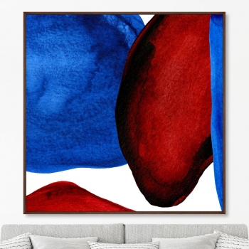 Постер на холсте Forms and colors 105X105 CM