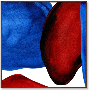 Постер на холсте Forms and colors 105X105 CM