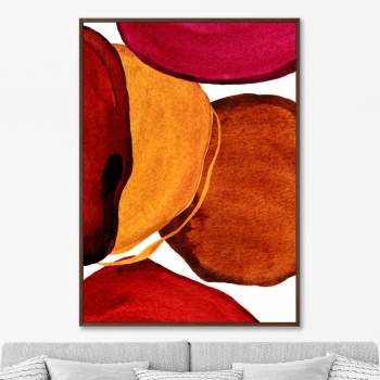Постер на холсте Forms and colors 75X105 CM