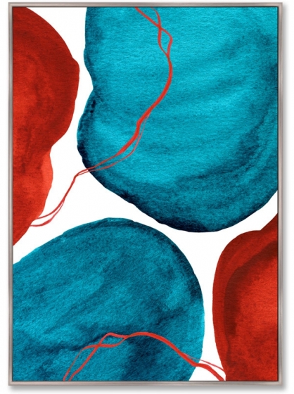 Диптих Forms and colors composition No37 75X105 / 75X105 CM 3