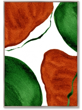 Диптих Forms and colors composition No38 75X105 / 75X105 CM