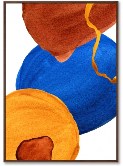 Диптих Forms and colors composition No41 75X105 / 75X105 CM 2