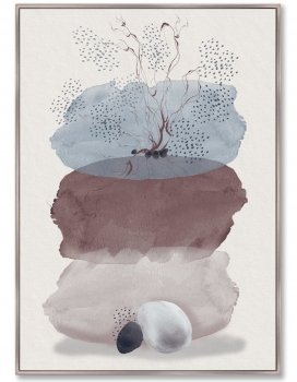 Репродукция на холсте The birth of Life 75X105 CM