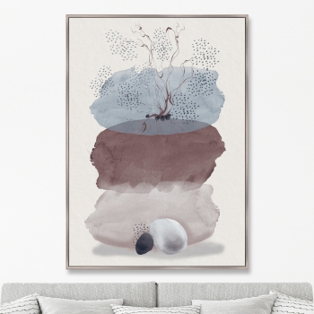 Репродукция на холсте The birth of Life 75X105 CM
