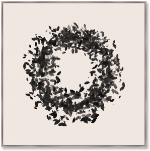 Репродукция на холсте Autumn leaf fall 105X105 CM