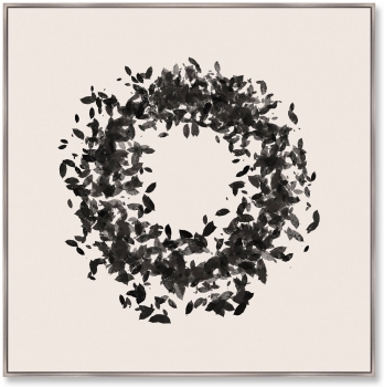 Репродукция на холсте Autumn leaf fall 105X105 CM