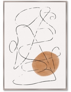 Репродукция на холсте Basketball battle 75X105 CM