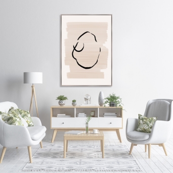 Репродукция на холсте Close your eyes 75X105 CM