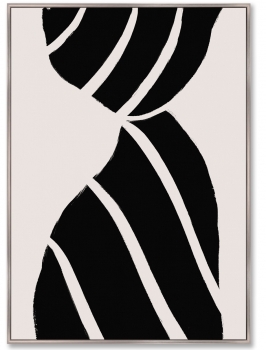 Репродукция на холсте Curtain silhouette 75X105 CM