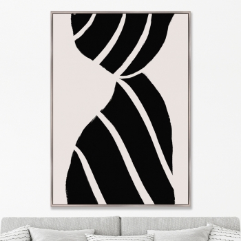 Репродукция на холсте Curtain silhouette 75X105 CM