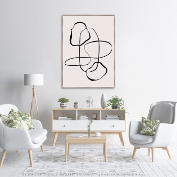 Репродукция на холсте Go UP! 75X105 CM