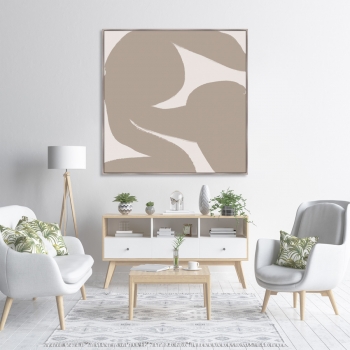 Репродукция на холсте Ode to Henri 105X105 CM