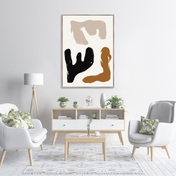 Репродукция на холсте The Flora shapes 75X105 CM