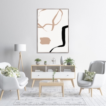 Репродукция на холсте Take off the masks 75X105 CM