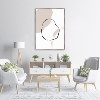 Репродукция на холсте The Object is subjective 75X105 CM