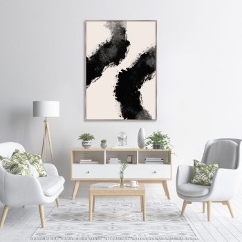 Репродукция на холсте The roads have parted 75X105 CM