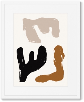 Комплект из двух постеров Earthly forms 42X52 / 42X52 CM