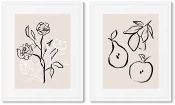 Набор из двух постеров The Flora 42X52 / 42X52 CM