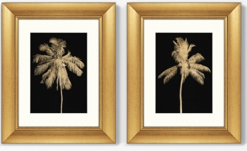 Диптих Golden Palms 41X51 / 41X51 CM