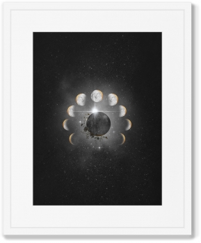 Набор двух постеров Lunar composition 42X52 / 42X52 CM