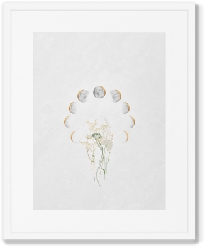 Набор двух постеров Lunar composition 42X52 / 42X52 CM