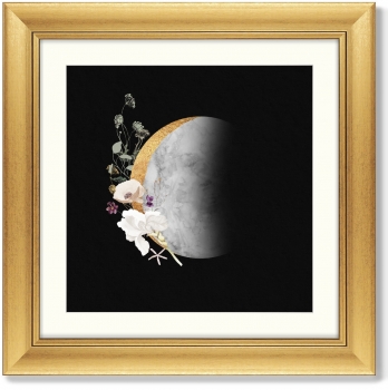 Диптих Lunar composition No3 61X61 / 61X61 CM