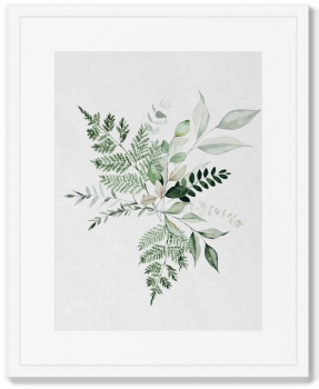 Тетраптих Floral set in pale shades No2 42X52 / 42X52 / 42X52 / 42X52 CM