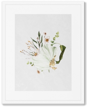 Диптих Floral set in pale shades No3 42X52 / 42X52 CM