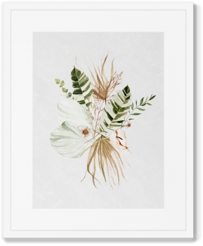 Набор двух постеров Floral set in pale shades 42X52 / 42X52 CM