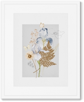 Набор двух постеров Floral set in pale shades 42X52 / 42X52 CM