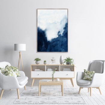 Репродукция на холсте Big wave splash! 75X105 CM